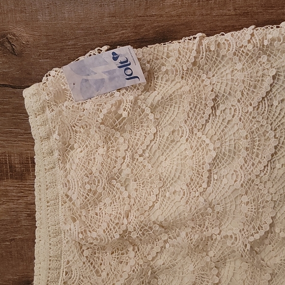 Midi skirt creme color large - Picture 3 of 4